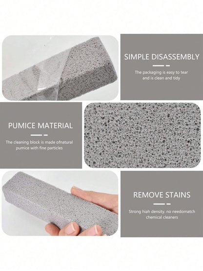 Grill Cleaning Brick, Pumice Stone Grill Cleaner, Stone Cleaning Block, BBQ Cleaning Brush, Suitable For Camping Grill Grate BBQ Dirt Removal Burnt Stains Iron Plate Cleaning, This Product Is A Consum