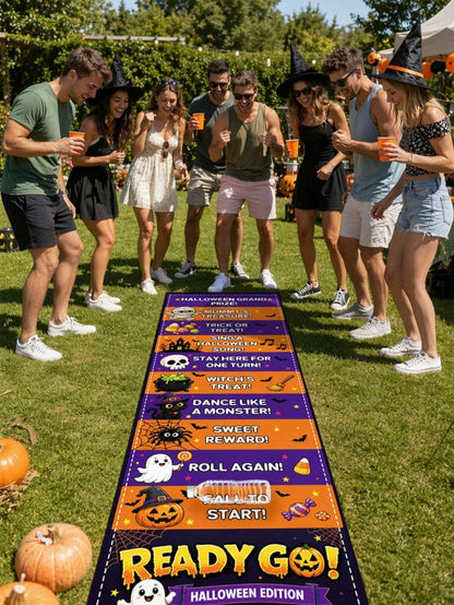 Halloween Funny Party Bottle Rolling Game, Halloween Party Candy Challenge Spinner, Rolling Game Prop, Suitable For Halloween Party Game, Halloween Party Favors, Halloween Party Supplies, Halloween Pa