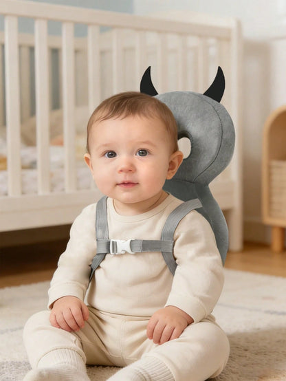 HAPPY WALK Second-Generation Upgraded Baby Anti-Fall Head Protector-Cute Bat Design, Specially Designed For The Crawling And Walking Stages; Large Size.