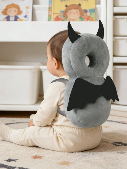 HAPPY WALK Second-Generation Upgraded Baby Anti-Fall Head Protector-Cute Bat Design, Specially Designed For The Crawling And Walking Stages; Large Size.