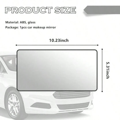 HD Lar Car Mirror Vanity With TrapMultifuncnal CCar Makeup Mirror For Car Un Or Eential Inter Car Acceorie CCar Or Mirror For Car UV Truck Black