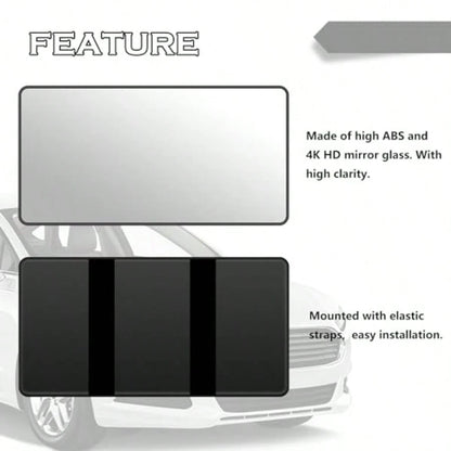 HD Lar Car Mirror Vanity With TrapMultifuncnal CCar Makeup Mirror For Car Un Or Eential Inter Car Acceorie CCar Or Mirror For Car UV Truck Black