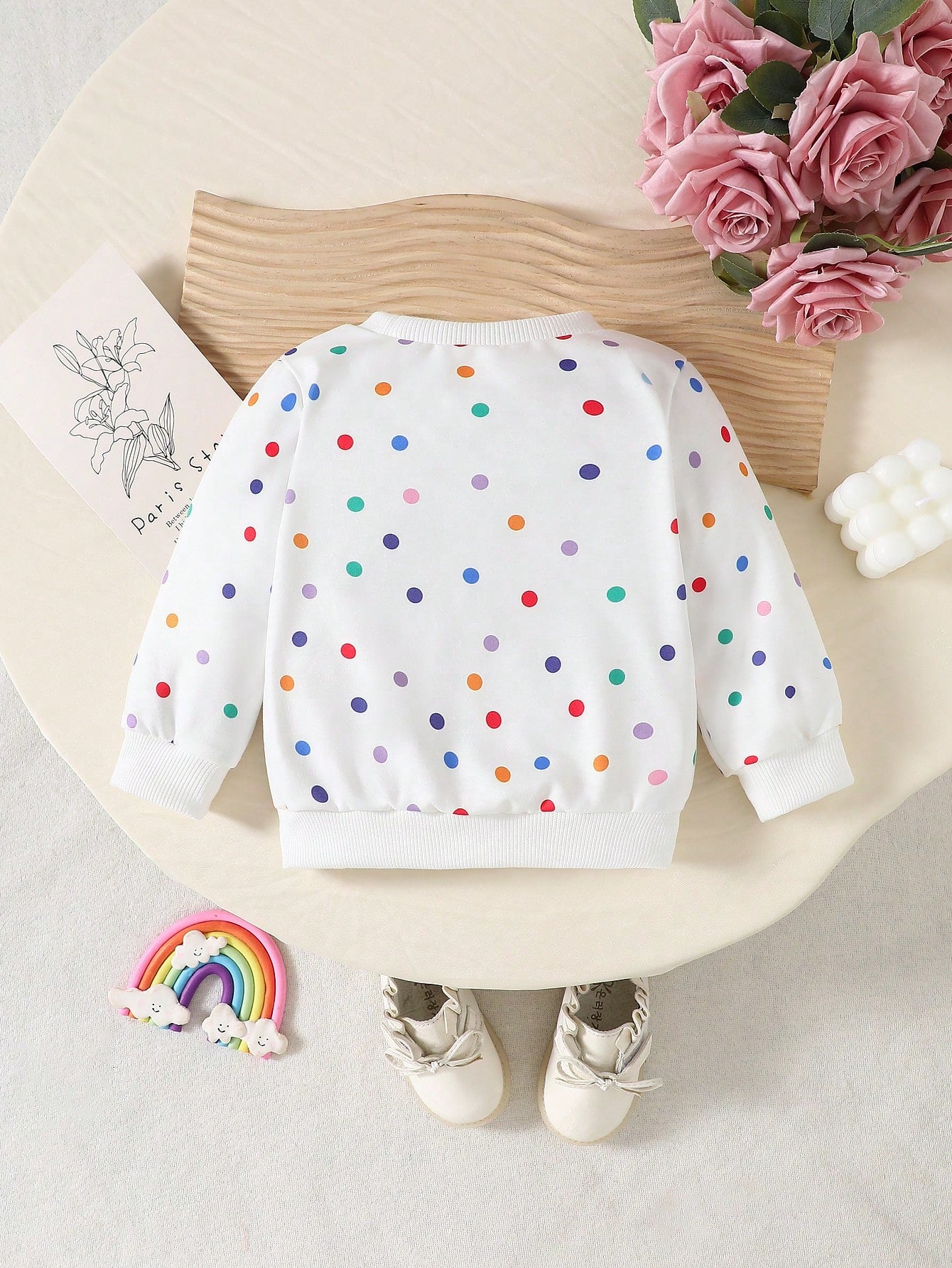 HELLO KITTY AND FRIENDS| GraphicGems Baby Girl Round Neck Cartoon Print Casual Daily Long Sleeve Sweatshirt