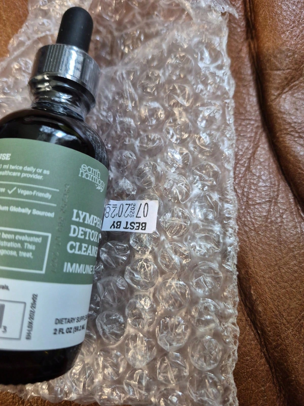 High Demand!Lymphatic Drainage Drops, Lymph Detox- Supplement W Soursop Cat'S Claw Bark, As.Women Daily Nutrient Support!