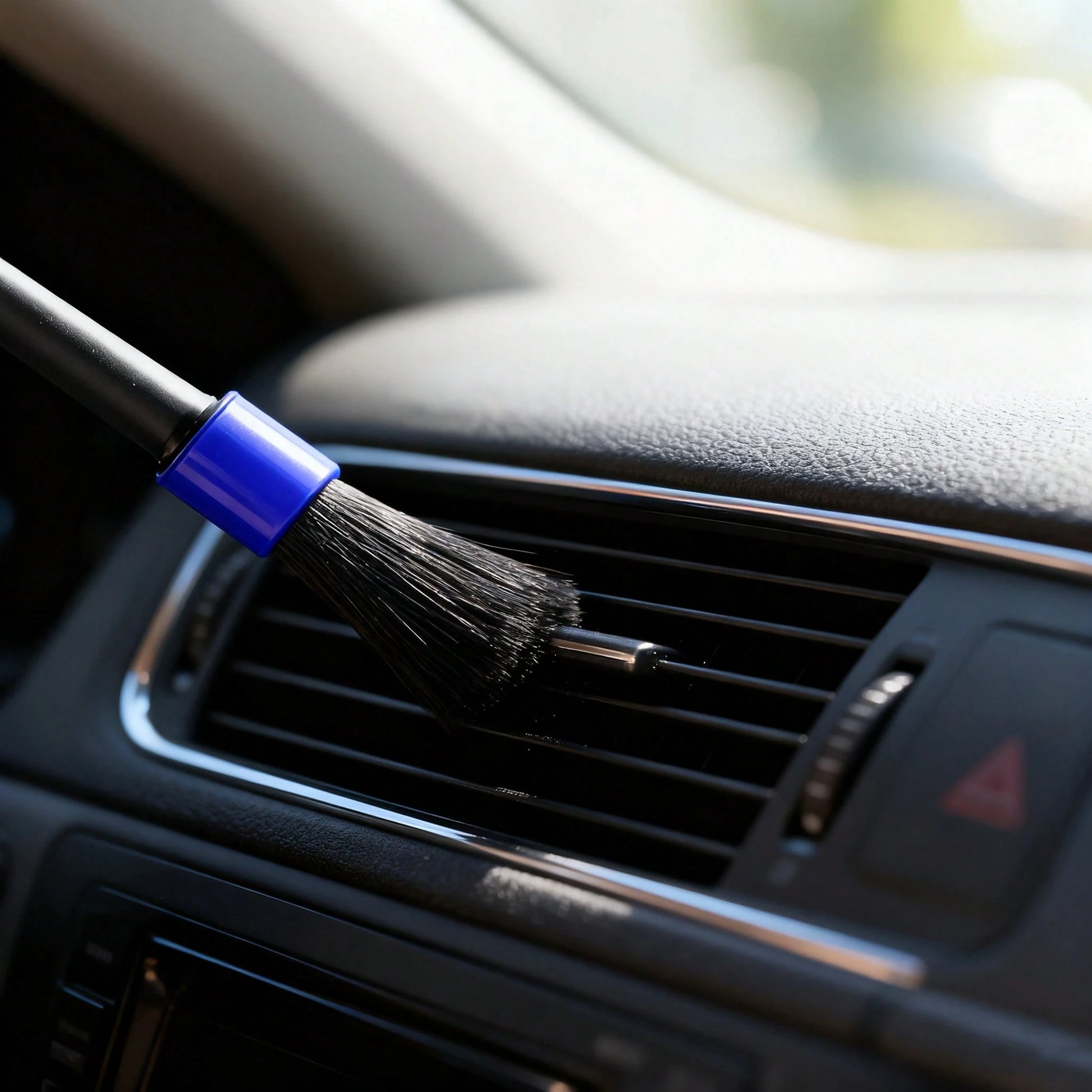 High-Quality Durable 19-Piece Car Cleaning Set, Including A High-Power Handheld Vacuum, Brushes, Cloths, And Dusters.