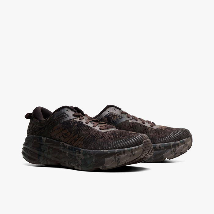HOKA x BEAMS Bondi 7 Chestnut / Black Bean