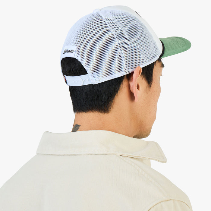 Honor The Gift H Patch Trucker Cap / Bone