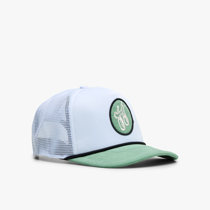 Honor The Gift H Patch Trucker Cap / Bone