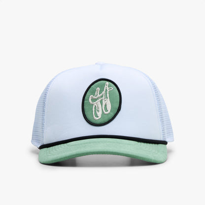 Honor The Gift H Patch Trucker Cap / Bone