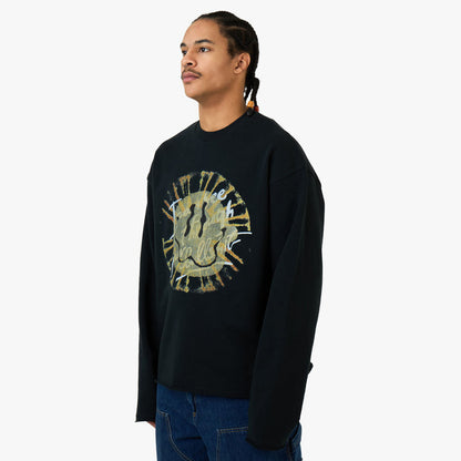 Honor The Gift I Can See Through Your Bullshit Crewneck / Black