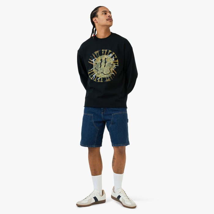 Honor The Gift I Can See Through Your Bullshit Crewneck / Black