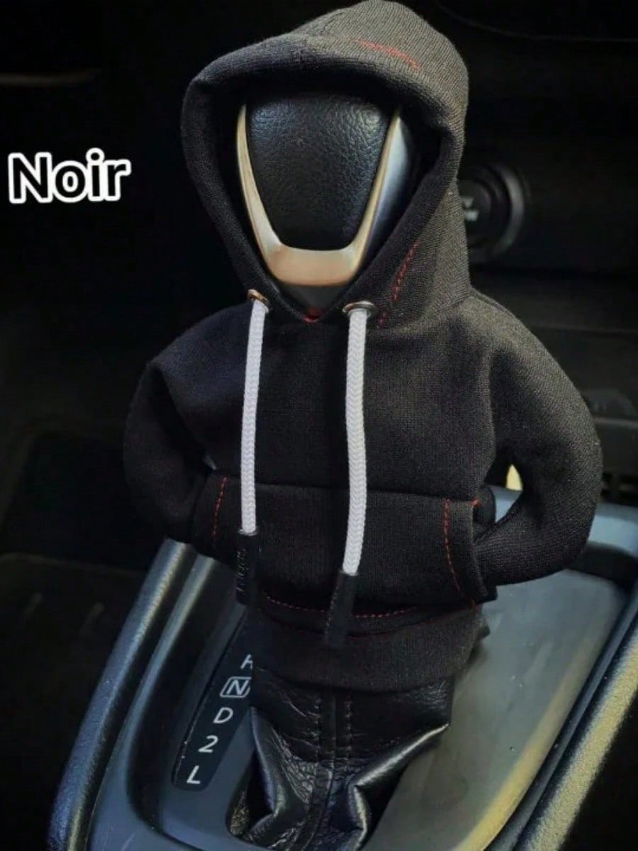 Hoodie Car Gear Shift Cover Fashion Gearshift Hoodie Car Gear Shift Knob Cover Manual Handle Gear Sweatshirt Change Lever Cover