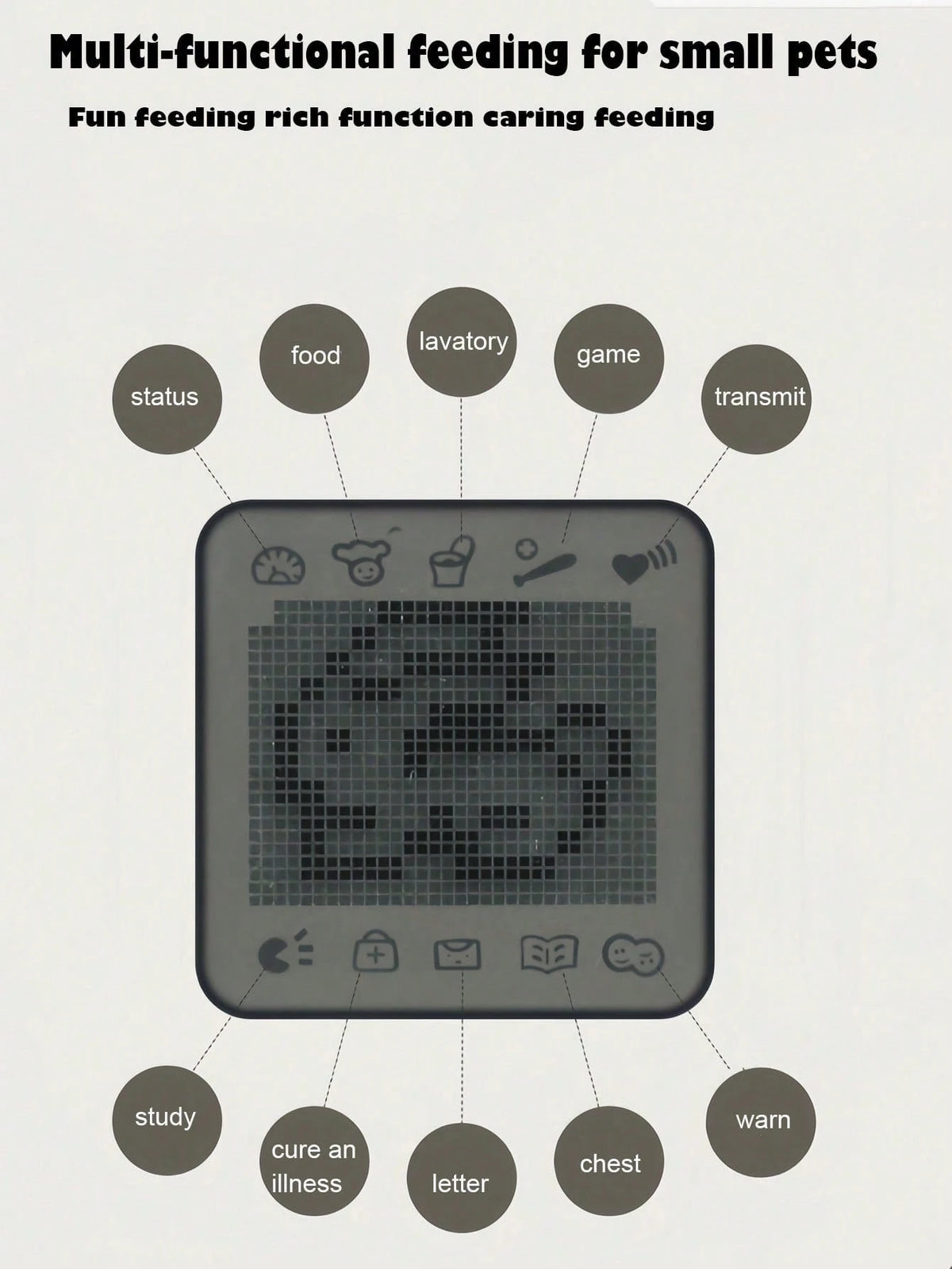Hot Selling Electronic Pet Handheld Retro Game Console, Children's Educational Toy, Pendant Gift, Mini Electronic Pet, Student Game Console, Children's Gift
