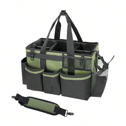 Household Sink And Car Cleaning Tool Storage Bag Portable Wearable Storage Box With Shoulder Strap Large Capacity Tool Kit