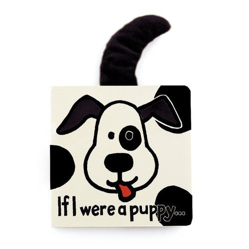 If I Were A Puppy Black & Cream Book