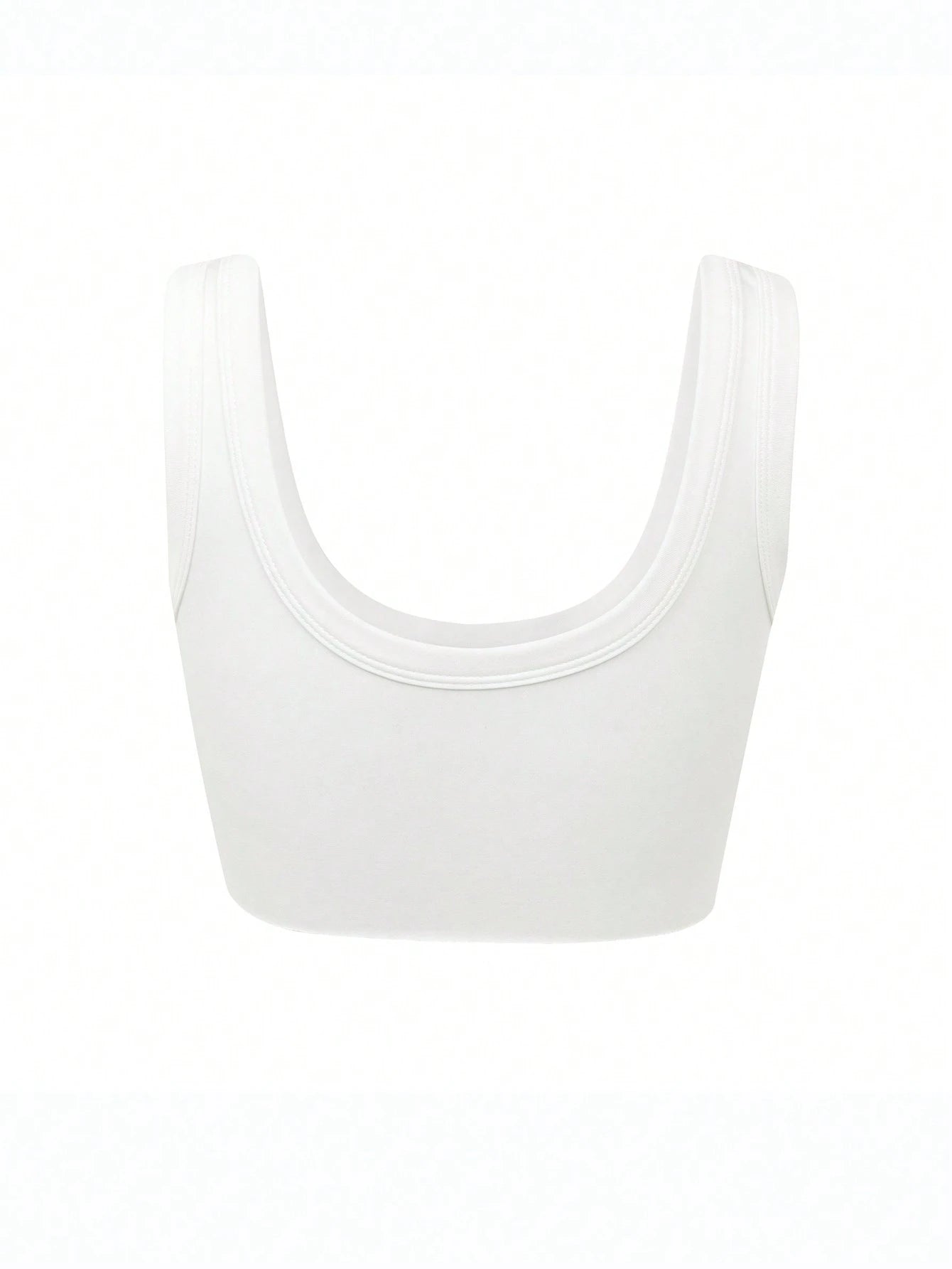 INAWLY Women's Solid Color Simple Daily Tank Top