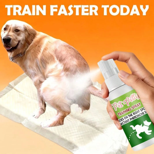 Instant Spot Guidance Pet Potty Training Spray,Helps Puppies And Kittens Recognize The Right Indoor Spot Faster,Clean, Quick, Non-Messy Daily Home Routine For Dogs And Cats