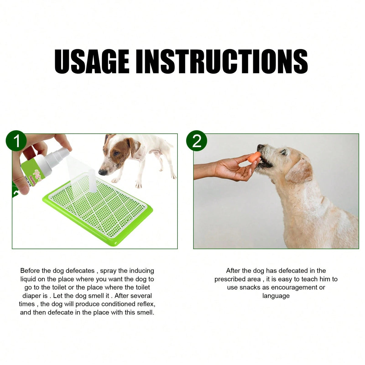 Instant Spot Guidance Pet Potty Training Spray,Helps Puppies And Kittens Recognize The Right Indoor Spot Faster,Clean, Quick, Non-Messy Daily Home Routine For Dogs And Cats