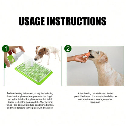 Instant Spot Guidance Pet Potty Training Spray,Helps Puppies And Kittens Recognize The Right Indoor Spot Faster,Clean, Quick, Non-Messy Daily Home Routine For Dogs And Cats