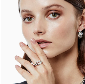 Interlok Harmony Ring Silver