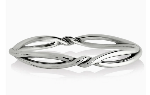 Interlok Twist Bangle Bracelet