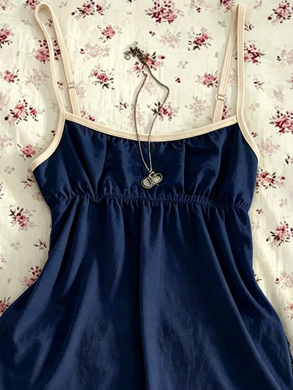 IslaSuriya Summer Casual Retro Y2K Striped Women's Camisole Tank Top