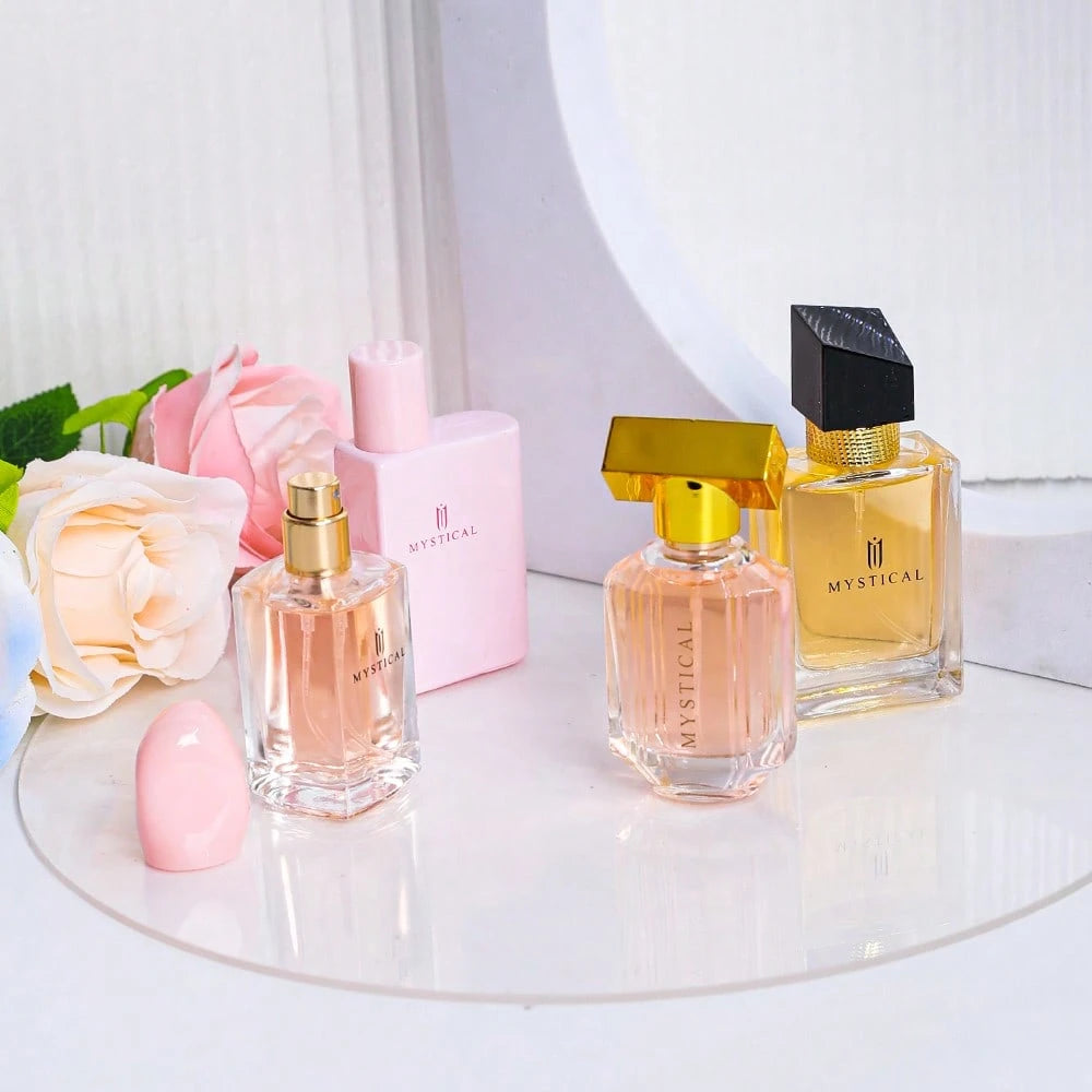 JEAN MISS Perfume Gift Set For Women| 30ml*4 Sweet Floral Scent| Mini Travel Size- A Birthday Gift For Mom/Girlfriend