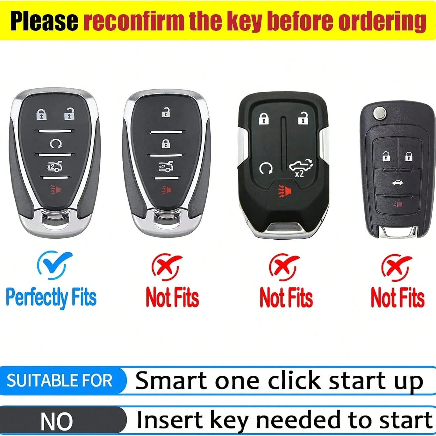 Key Fob Cover For Chevy Pink Soft TPU 5 Button Car Keys Case Shell Bling Keychain Accessories For Equinox Malibu Camaro Traverse Blazer Cruze LT Trailblazer Girly Women