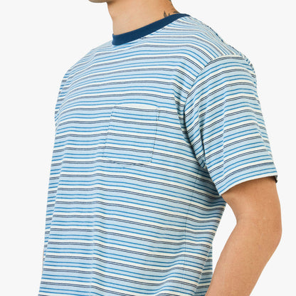 KHAKIS Border T-Shirt /  Blue