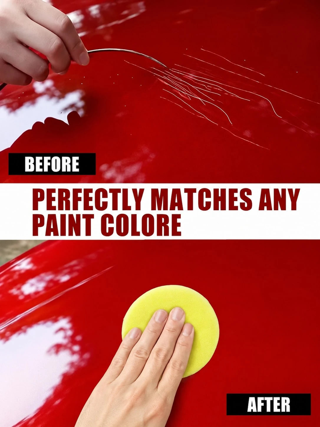 KineShineX Car, Motorcycle, Electric Vehicle And Truck Scratch Repair Paste, Car Scratch Repair Agent, Car Polishing And Repair Paste, Car Paint Wax, Car Accessories, Holiday And Birthday Gifts, Make