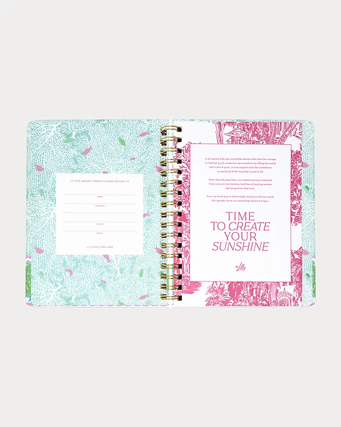 Large 17 Month Agenda, Fantastical for Home