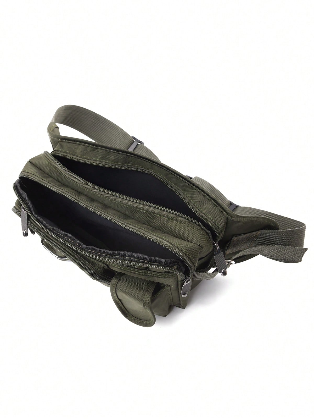 Large Capacity Men's Waist Bag, Multi-Functional Cool Fanny Pack Suitable For Cycling, Outdoor Sports, Phone Pouch, Chest Bag With Multi-Pockets. Suitable For Teen Casual Outdoor Athletic Or Vacation