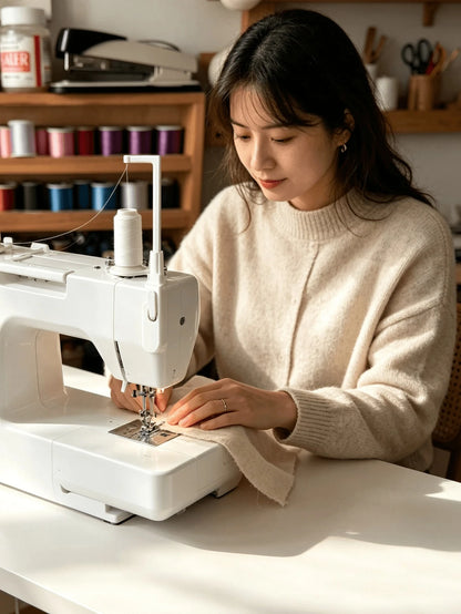 Large Vertical Spool Holder For Home Sewing Machines And Sewing Machines, Anti-Tangle Guide, Professional Handmade Sewing Studio Accessory