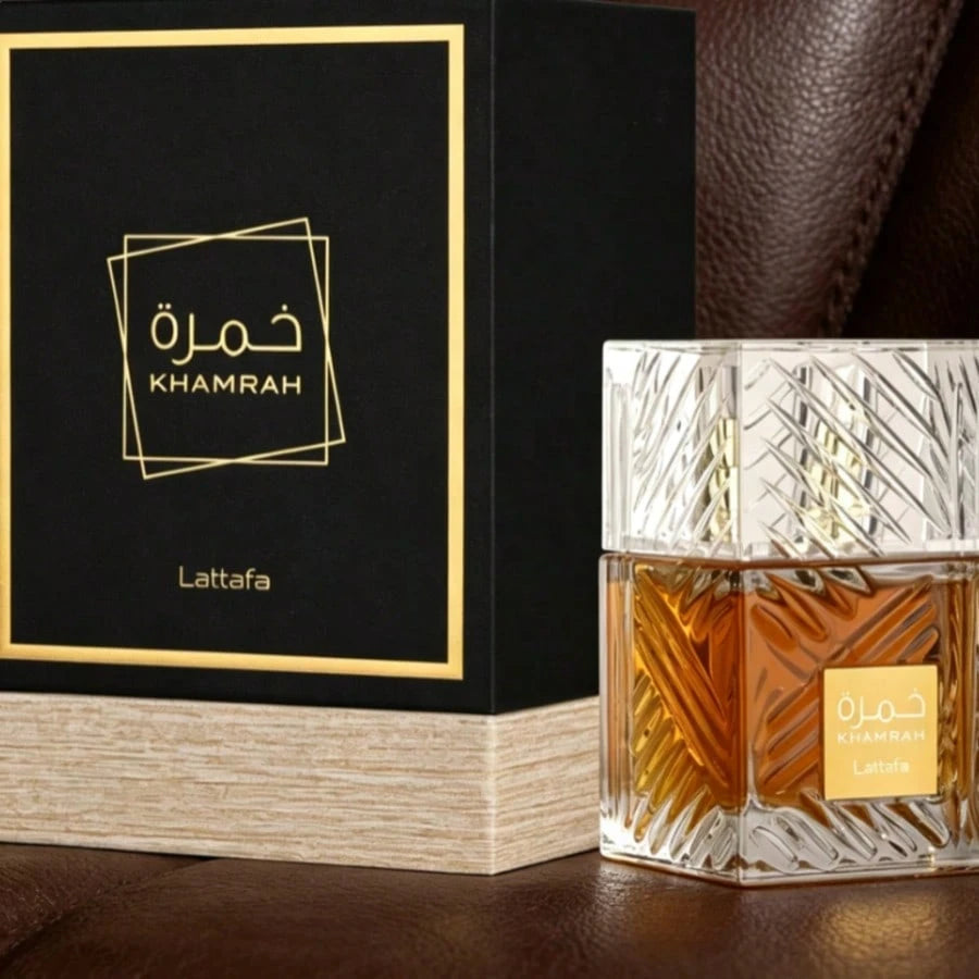 Lattafa Khamrah Qahwa Eau De Parfum 100ml – Warm Coffee Spicy Unisex Gourmand Arabian Perfume