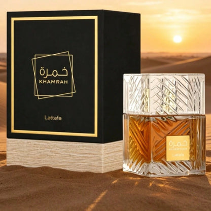 Lattafa Khamrah Qahwa Eau De Parfum 100ml – Warm Coffee Spicy Unisex Gourmand Arabian Perfume