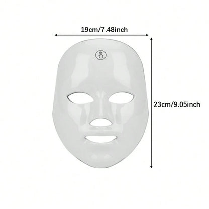 LED Light Therapy Mask, 7-Color LED Mask Light Therapy, Facial Light Therapy Device, Red Light Therapy, Suitable For All Skin Types, Facial Skin Care Tools, Red Light Mask