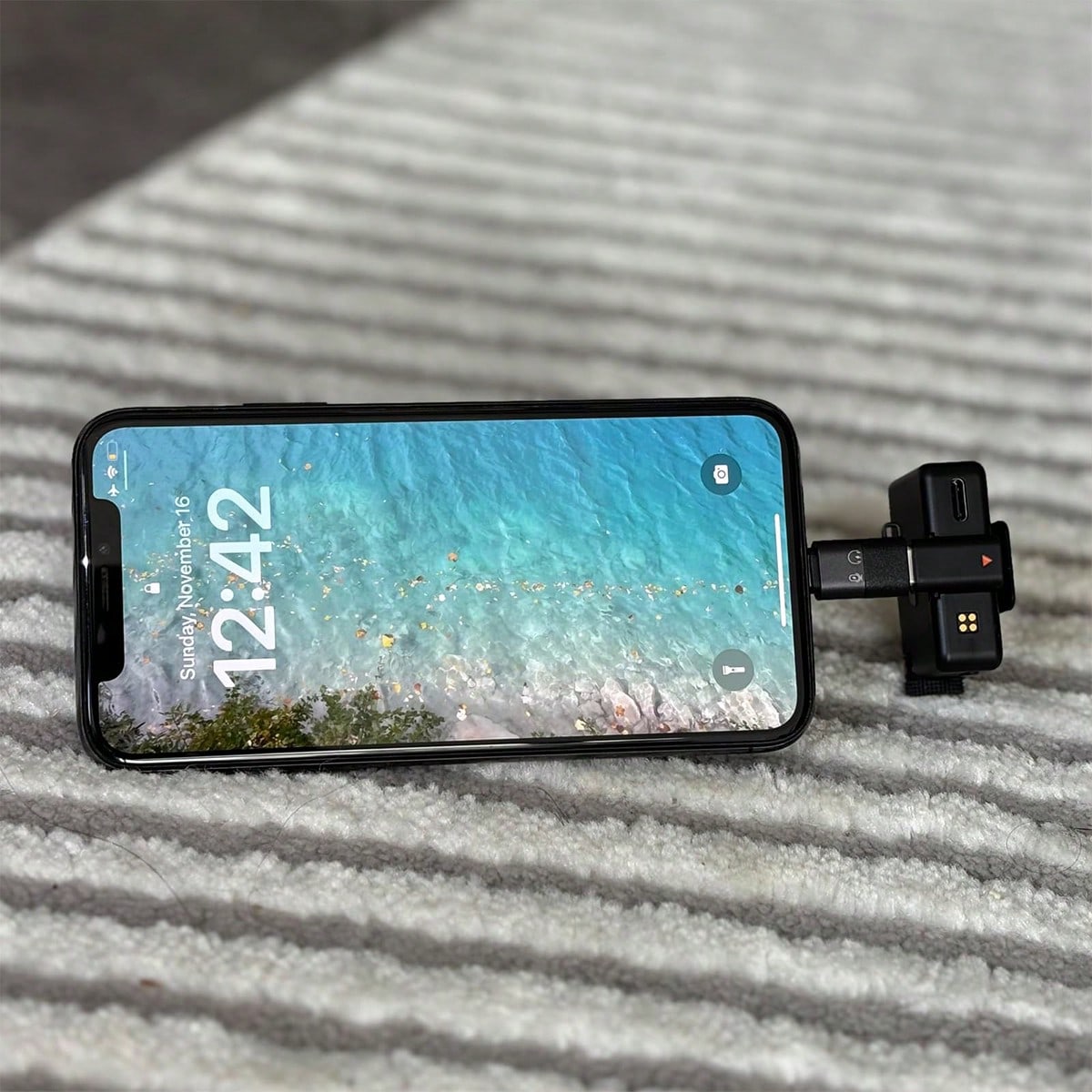 Lightning To Type-C OTG Adapter (Male)/ Type-C Adapter (Female) For IOS, Supports Fast Charging, Headphone Jack, Compatible With IPhone, Can Connect Wireless Lavalier Microphone, Sound Card, Live Str