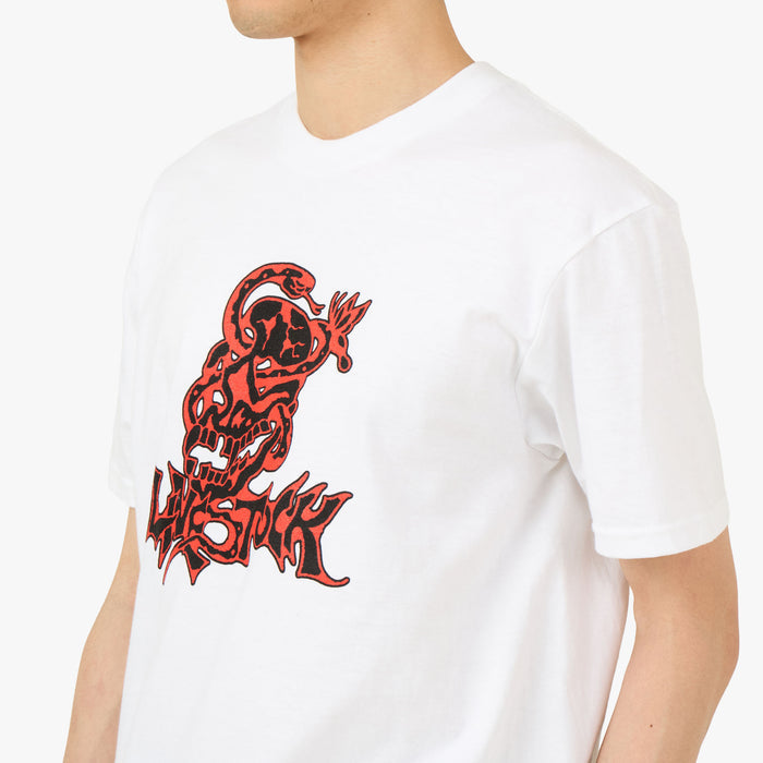 Livestock Artist Series Matt Gazzola T-Shirt White / Red