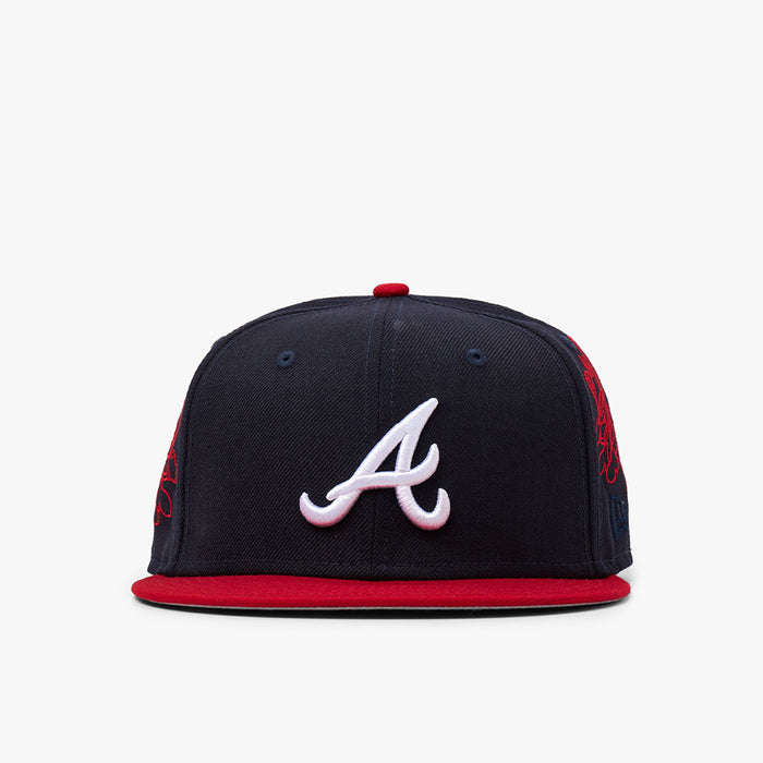 Livestock x New Era Atlanta Braves 59FIFTY Hat / Navy