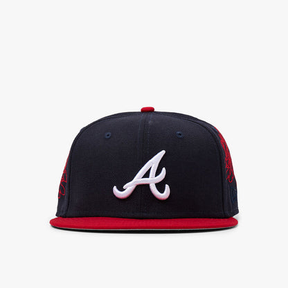 Livestock x New Era Atlanta Braves 59FIFTY Hat / Navy