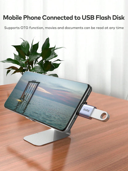 LLano USB-C 3.1 To USB 3.0 Adapter, Super-Speed Data Sync (OTG), Compatible With MacBook Pro/Air, IPad Pro, Galaxy