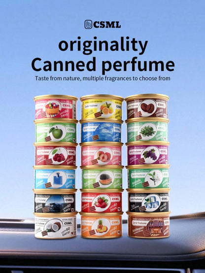 Long-Lasting Solid Car Air Freshener| Natural Vanilla, Cherry, Strawberry And Coconut And Other Fragrances| Suitable For Car, Bedroom, Bathroom And Closet Air Freshener| Flameless Diffuser| Fashio