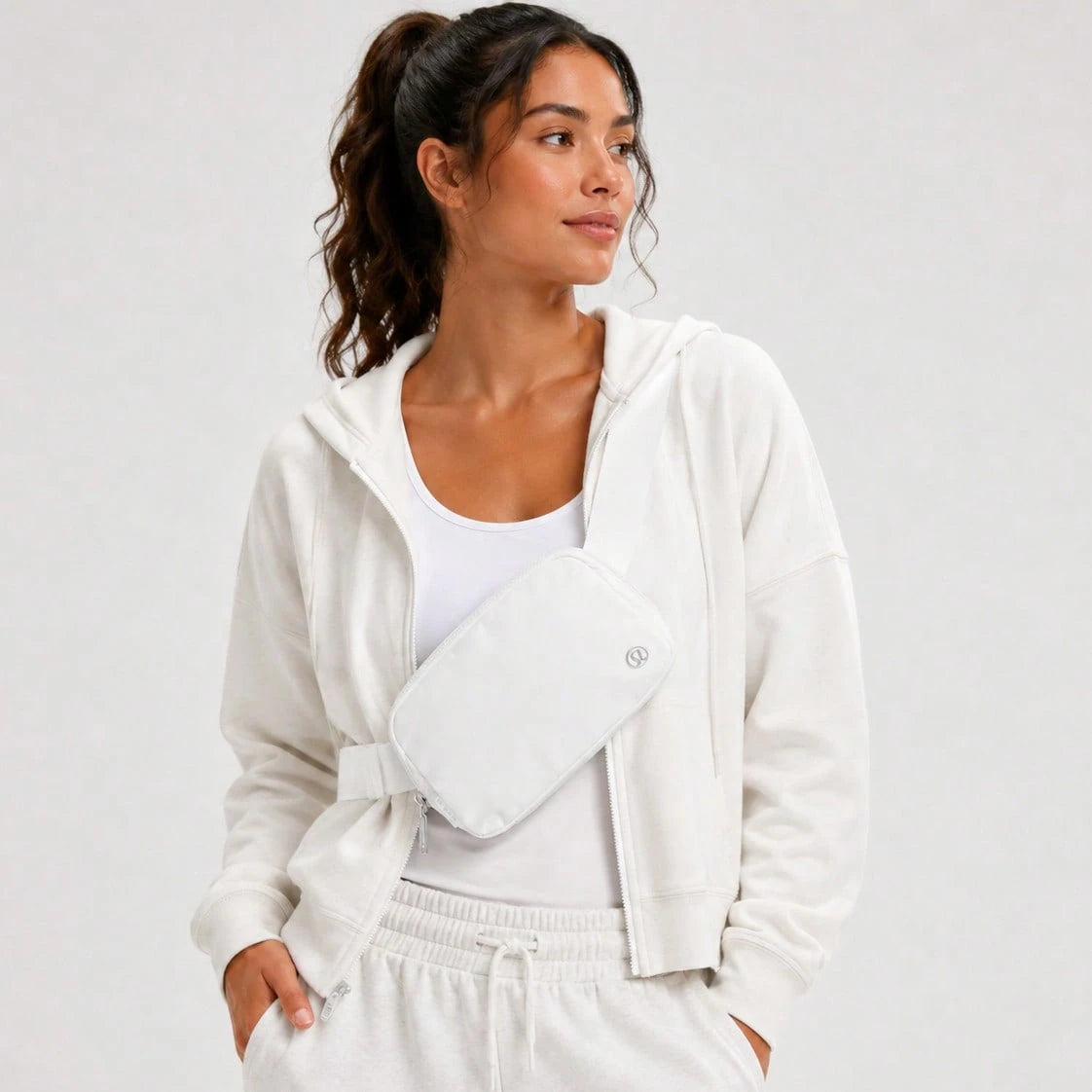 Lululemon Everywhere Belt Bag 1L White