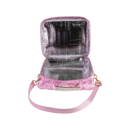 Lunch Bag Conch Shell Pink Burst of Joy