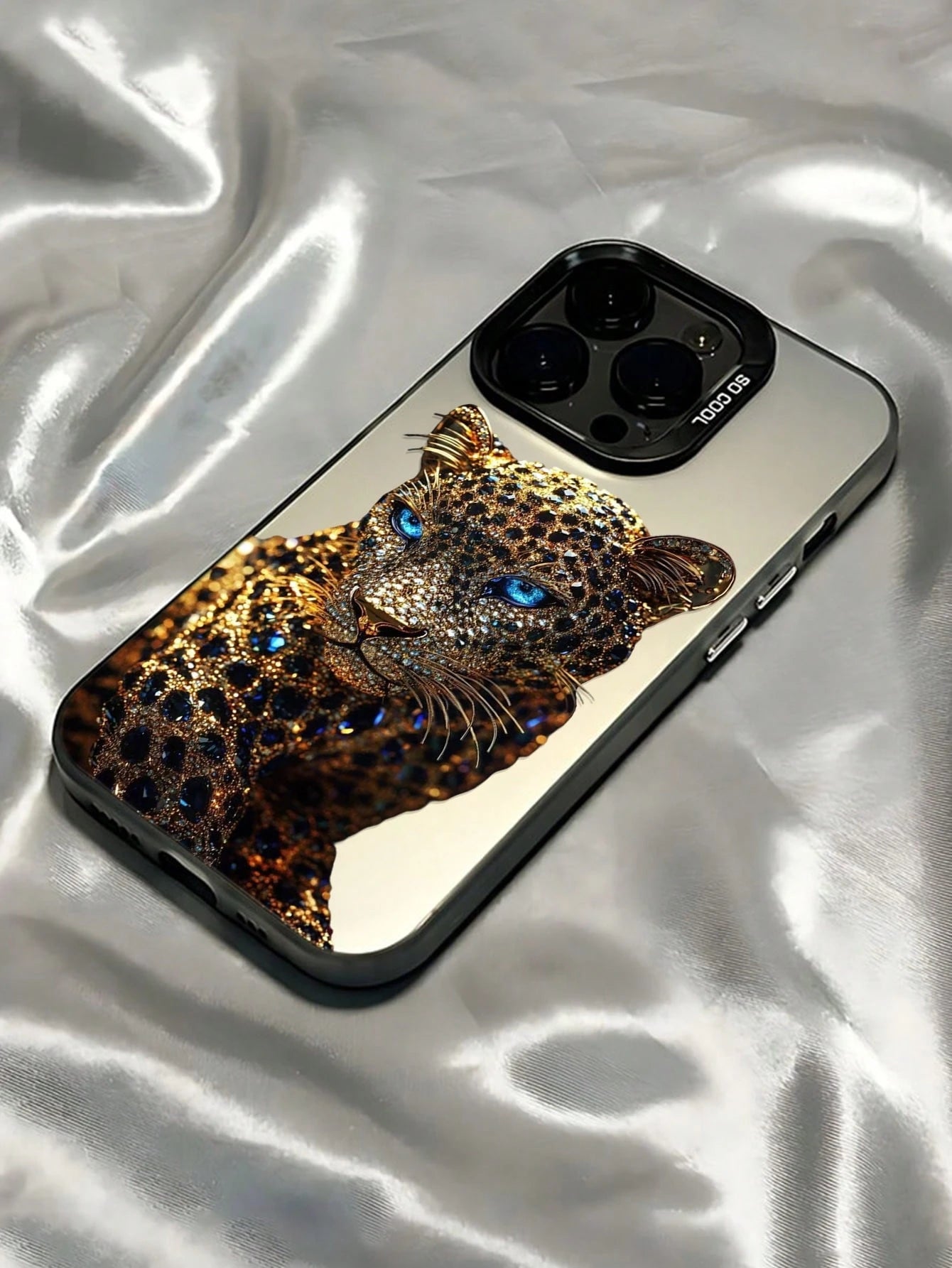 Luxury Leopard Print Fashion Phone Durable Case Leopard Print Shockproof Butterfly Leopard Print Fashion Phone Premium Case Cover Compatible With Apple 14, 15 Pro Max, 16, 11, Galaxy Phones, 16 Pro Ma