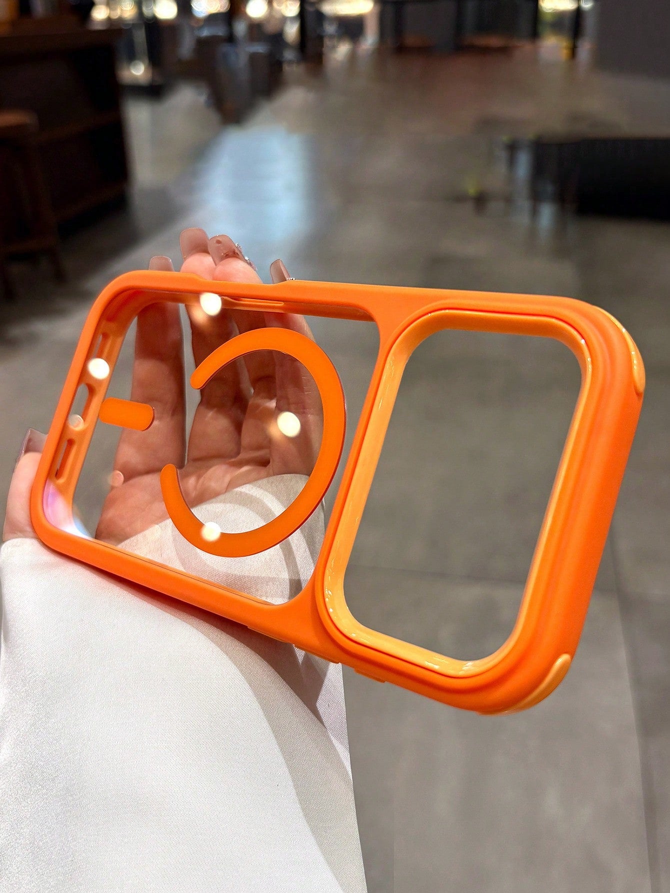 Luxury Shockproof Anti-Fall 3-In-1 Magnetic Transparent Acrylic Phone Case With Lanyard, Compatible With IPhone 17 Pro Max, 17 Pro, 17, 16 Pro Max, 16 Pro, 16, 15 Pro Max, 15 Pro Max, 15 Pro, 15, 14 P