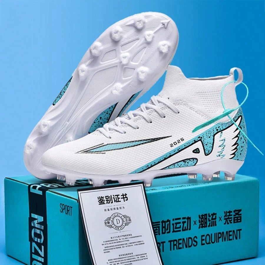 Men Football Field Boots Professional Society Cleats Original Boys & Girls Soccer Shoes Grass Training Non Slip Football Shoes