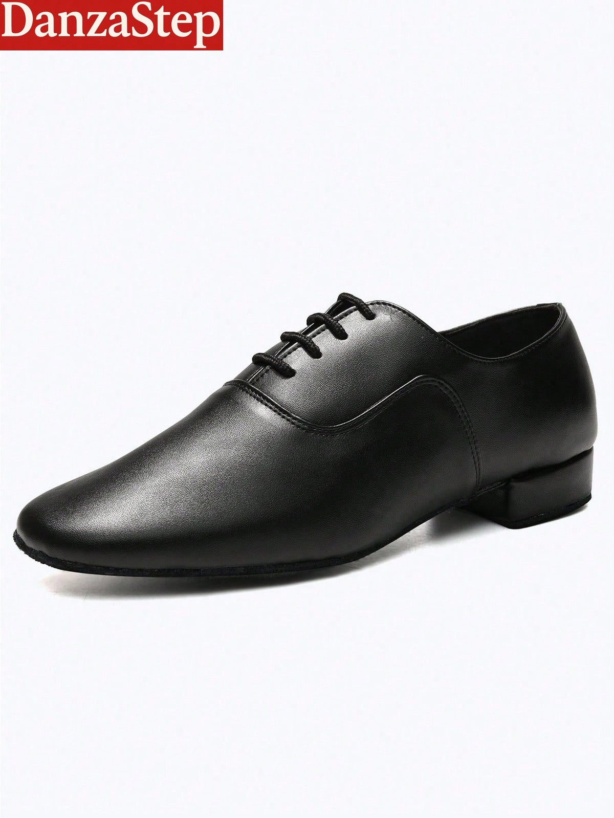 Men's Professional Latin Dance Shoes, White Patent PU Soft Sole For Stage Performance, Ballroom & Modern Dancing, Indoor Training Sneakers
