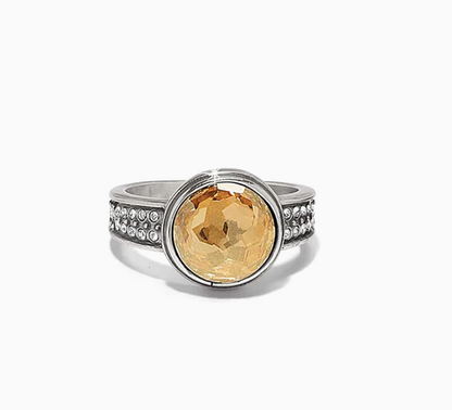 Meridian Aurora Ring Silver-Golden Shadow 7