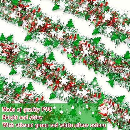 Merry Christmas Car Stickers Waterproof Santa Claus & Reindeer Window Decor Self-Adhesive PVC Christmas Decoration